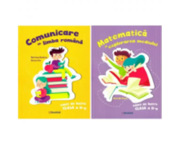 Set Caiete de lucru - Comunicare in limba romana si Matematica si explorarea mediului pentru clasa a 2-a, - Marilena Nedelcu, Gheorghe Roset