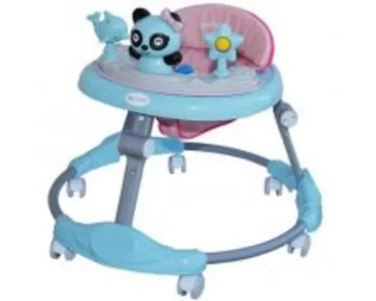 Premergator cu jucarii, Panda, bleu
