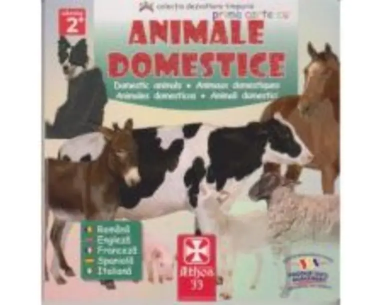 Prima carte cu animale domestice