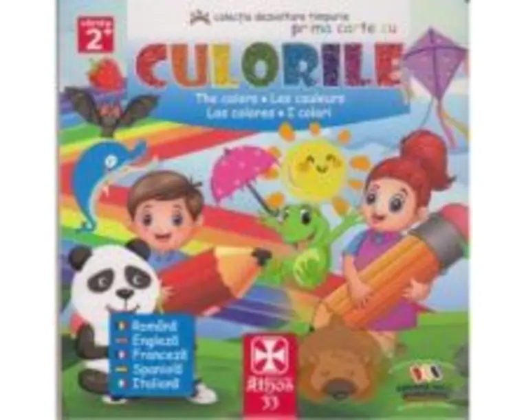 Prima carte cu culorile