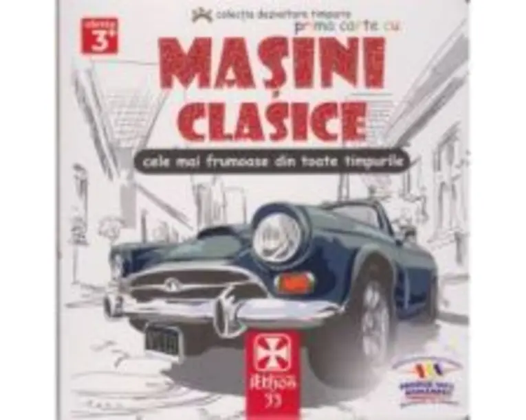 Prima carte cu masini clasice