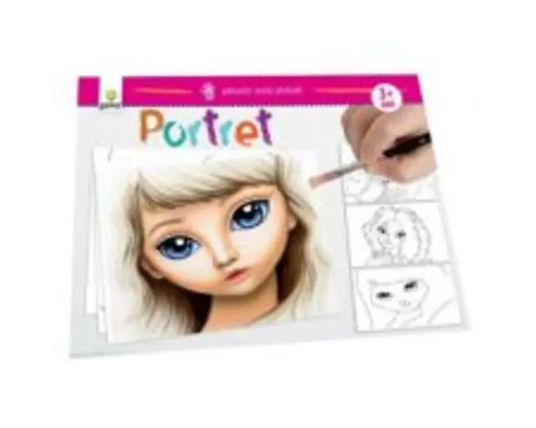 Primele mele picturi. Portret