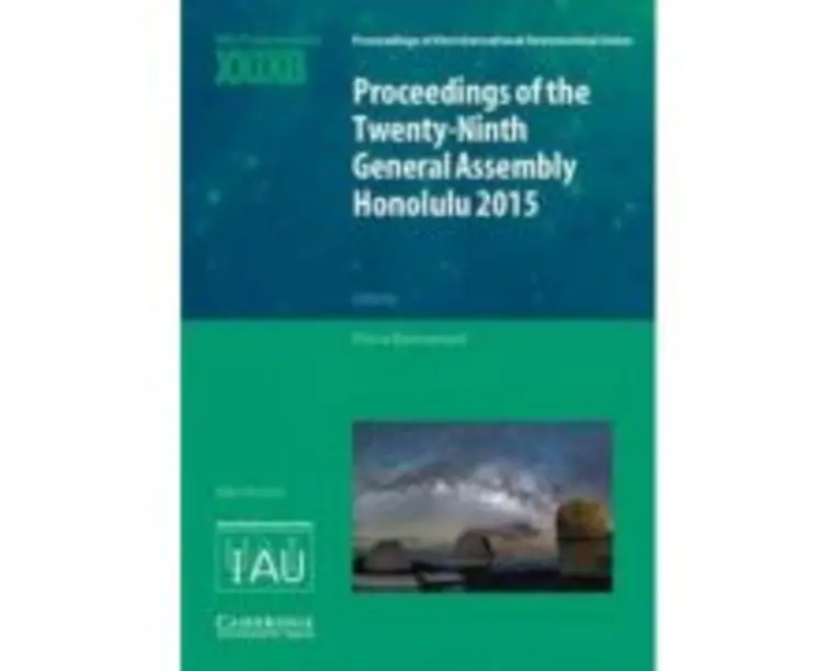 Proceedings of the Twenty-Ninth General Assembly Honolulu 2015: Transactions of the International Astronomical Union XXIXB - Piero Benvenuti