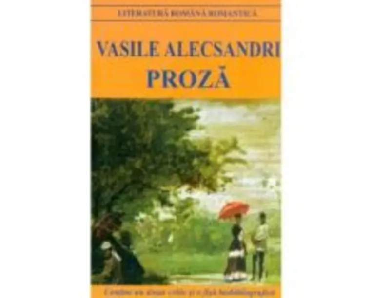 Proza - Vasile Alecsandri