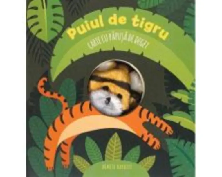 Puiul de tigru. Carte cu papusa de deget Ed. 2023 - Agnese Baruzzi