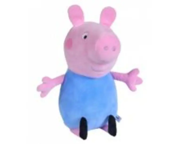 Jucarie de plus peppa pig george, 31 cm
