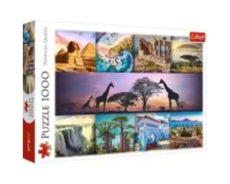 Puzzle 1000 piese. Africa, Trefl