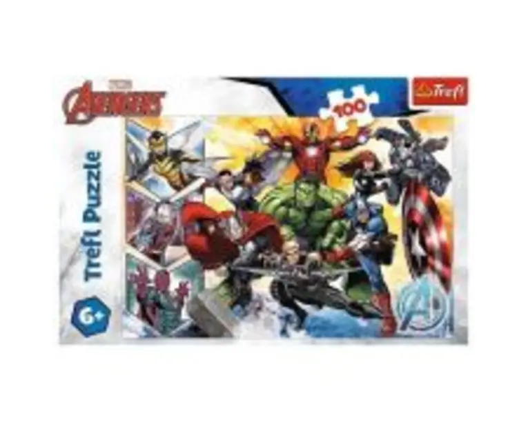 Puzzle 100 piese Avengers Puterea razbunatorilor, Trefl