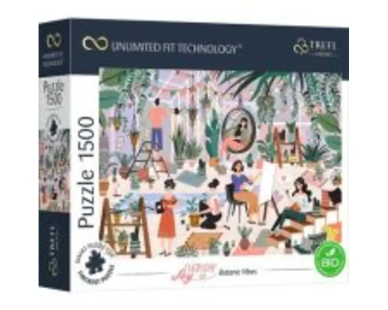 Puzzle 1500 UFT. Vibe botanic, Trefl
