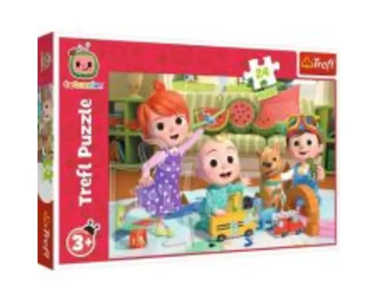 Puzzle 24 Maxi. Cocomelon gata de aventura, Trefl