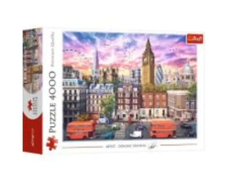 Puzzle 4000. Calatorie la Londra, Trefl