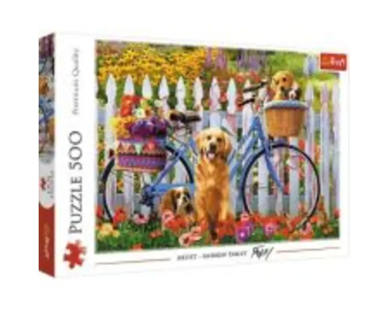 Puzzle 500. Aventura Catelusilor, Trefl