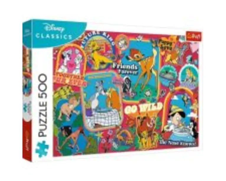 Puzzle 500. Lumea Disney, Trefl