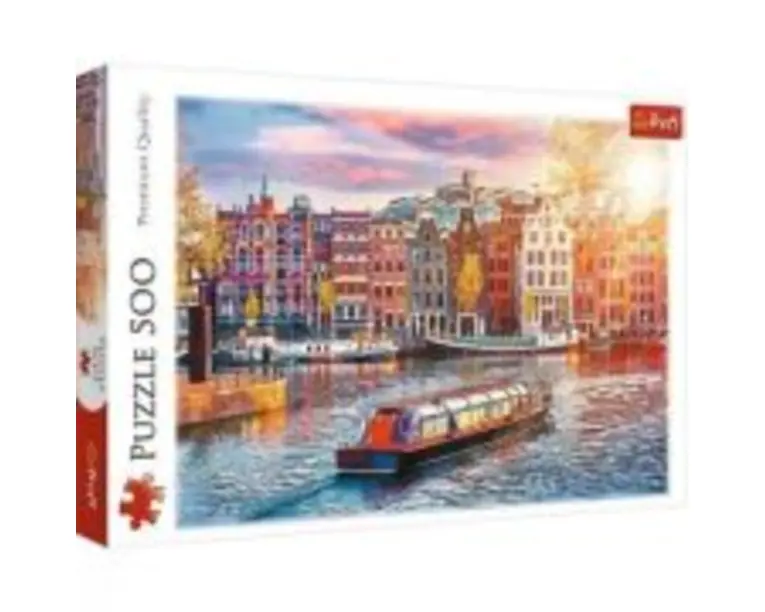 Puzzle Amsterdam, 500 piese, Trefl