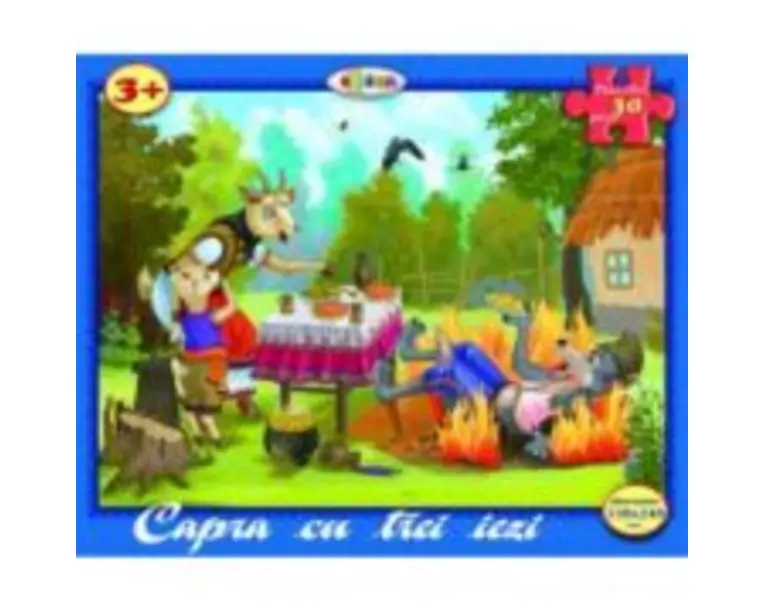 Puzzle Capra cu trei iezi