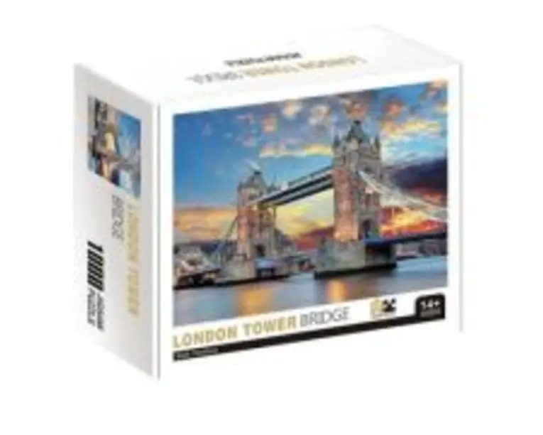 Puzzle carton, in cutie, Tower Bridge, 1000 piese