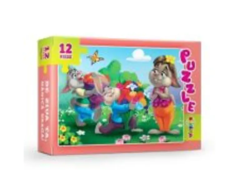 Puzzle. De ziua ta, mamica draga!, 12 piese
