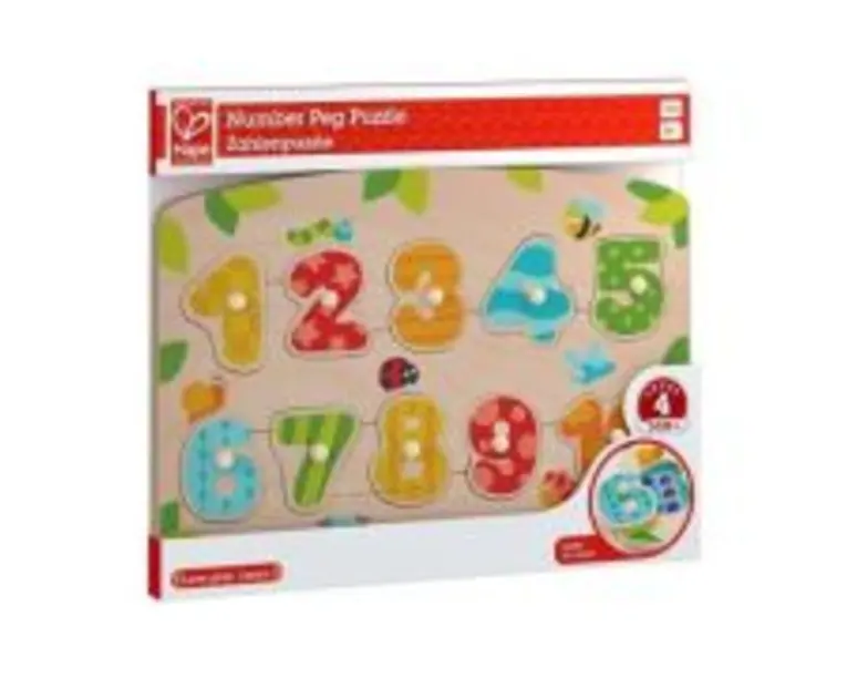 Puzzle Numere, 11 piese, HAPE