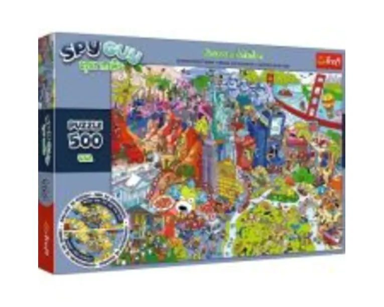 Puzzle 500. Spy Guy Obiecte pierdute in SUA, Trefl