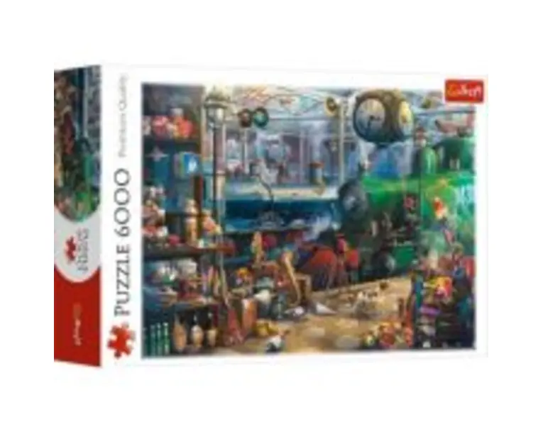 Puzzle 6000 piese. Statia de tren, Trefl