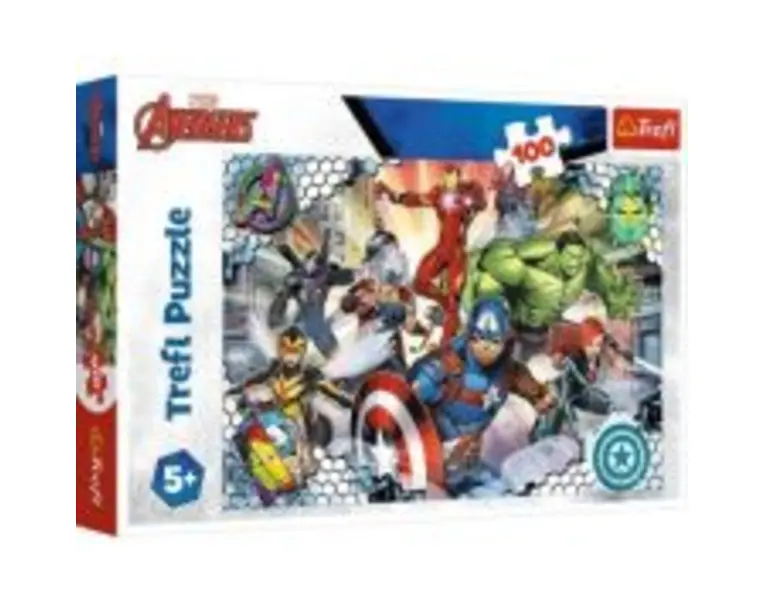 Puzzle 100 Avengers. Razbunatorii faimosi, Trefl