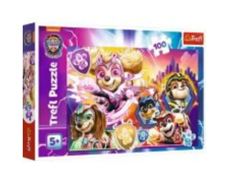 Puzzle 100 Trolls Minunata lume a trolilor, Trefl