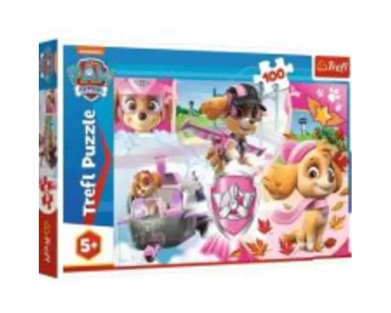 Puzzle 100 Skye in actiune, Trefl