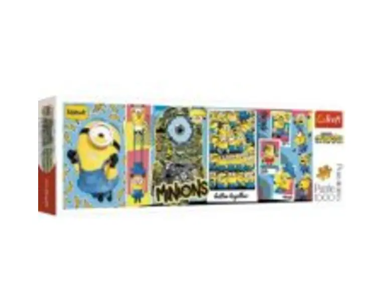 Puzzle 1000 Panorama Minionii, Trefl