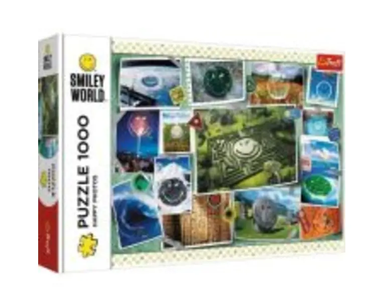 Puzzle 1000 piese Poze fericite, Trefl