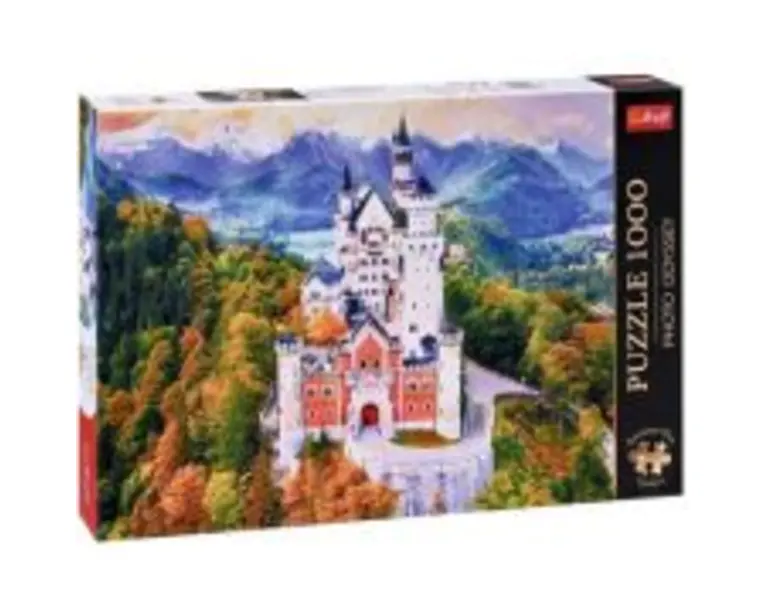 Puzzle 1000 piese Premium Plus Teatime. Castelul Neuschwanstein, Germania, Trefl