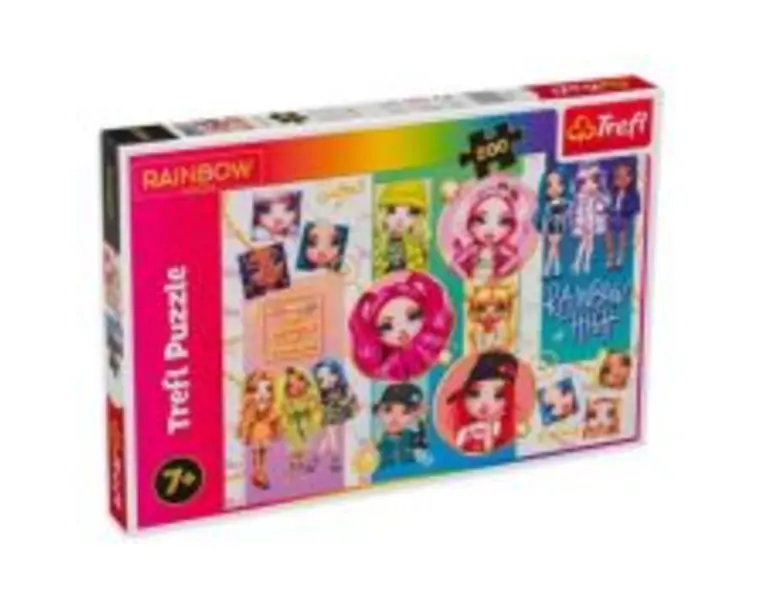 Puzzle 200. Rainbow High Papusile, Trefl