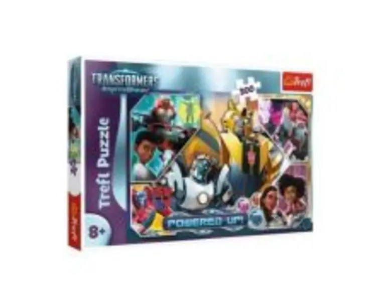 Puzzle 300. Transformers in lumea robotilor, Trefl