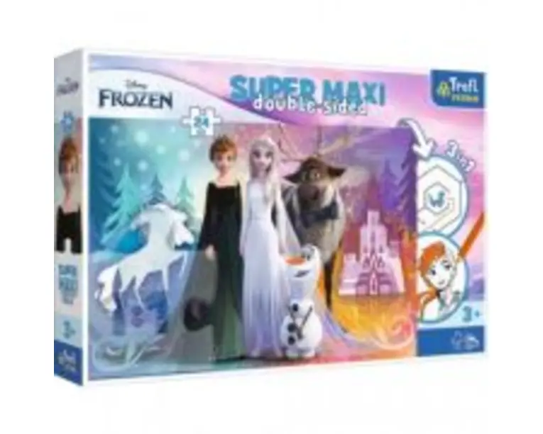 Puzzle Primo 24 super maxi Frozen 2 Regatul inghetat, Trefl