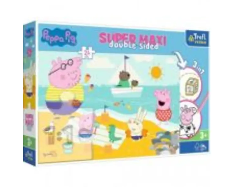 Puzzle Primo 24 super maxi, Peppa Pig, Trefl