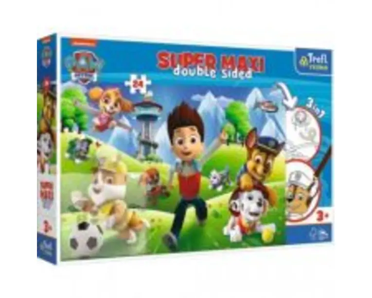 Puzzle Primo 24 super maxi, Patrula Catelusilor. Aventura catelusilor, Trefl