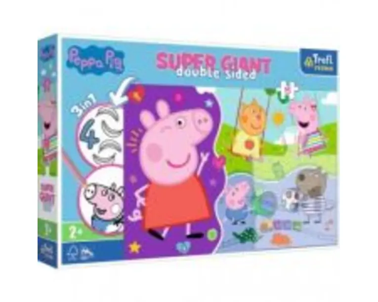 Puzzle Primo super giant 15, Peppa Pig, Trefl
