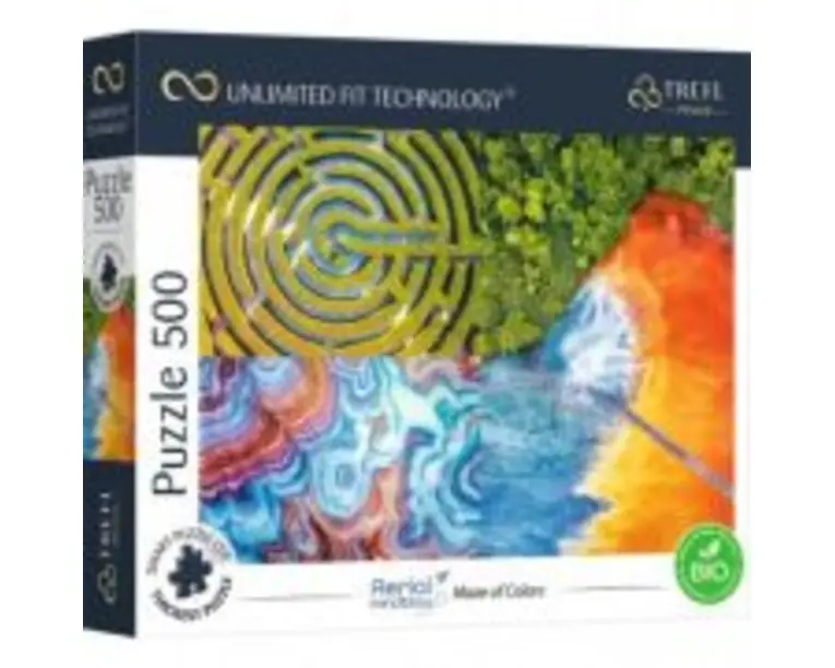 Puzzle UFT 500. Labirinturi de culori, Trefl