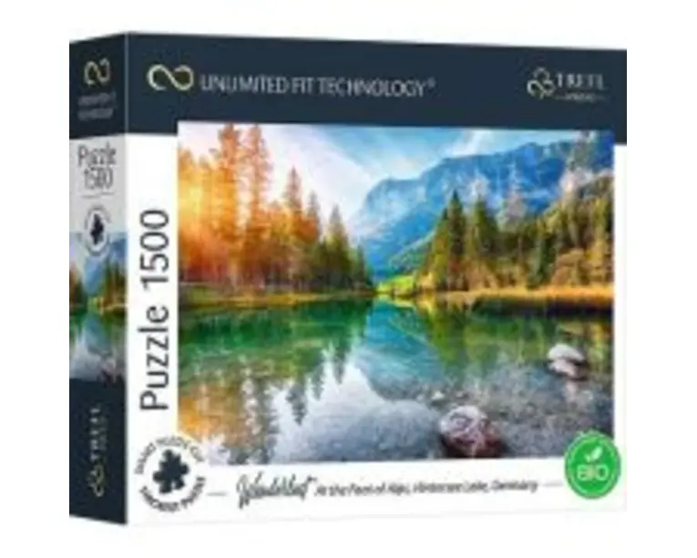Puzzle UFT 1500 piese, Lacul Hintersee, Trefl