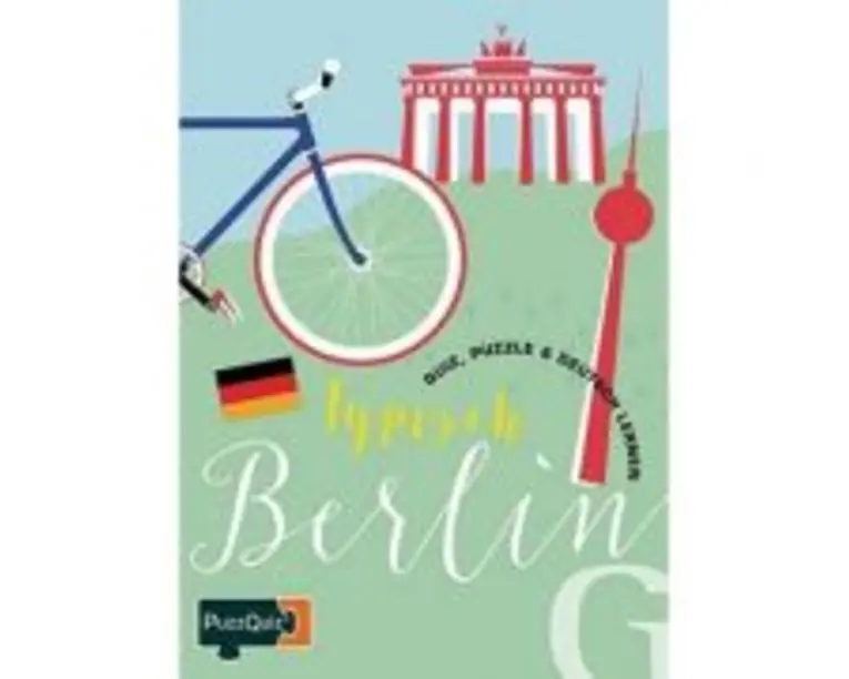PuzzQuiz Typisch Berlin. Quiz, Puzzle &amp; Deutsch Lernen A1-A2