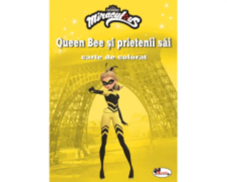 Queen Bee si prietenii sai. Carte de colorat
