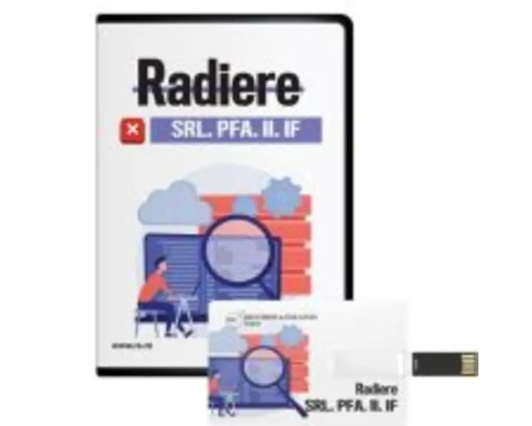 Radiere SRL. PFA. II. IF - Vera Constantin