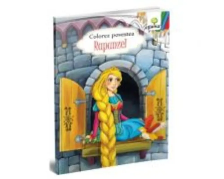 Rapunzel. Colorez povestea
