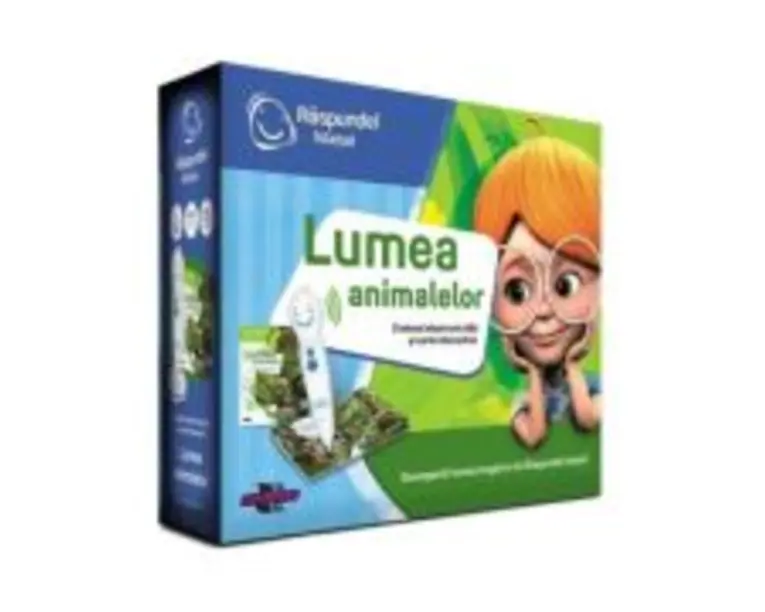 Pachet Raspundel Istetel, creion si carte Lumea animalelor