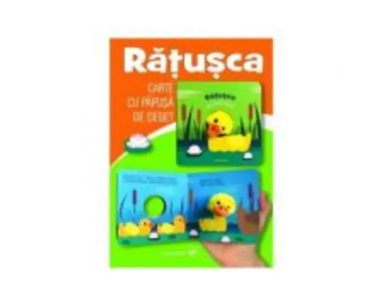Ratusca. Carte cu papusa de deget
