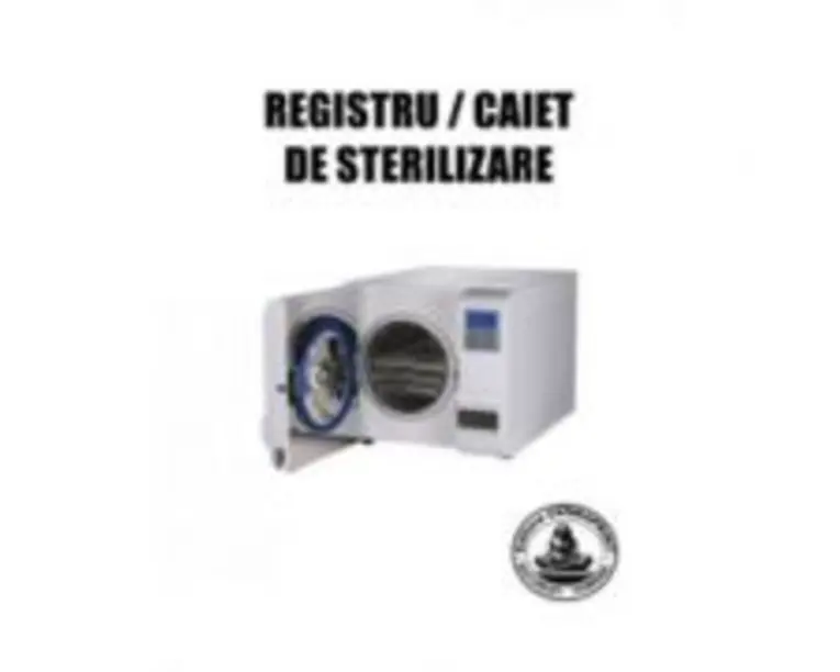 Registru/caiet sterilizare, format A4