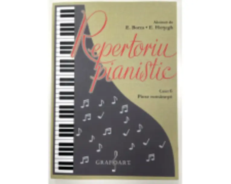 Repertoriu pianistic, Caietul 6 Piese romanesti - E. Borza, E Hertegh