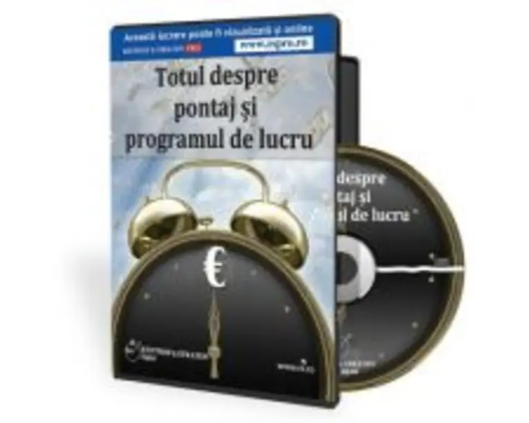 Totul despre pontaj si programul de lucru