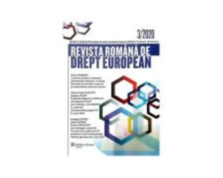 Revista Romana de Drept European nr. 3/2020 - Andrei Popescu