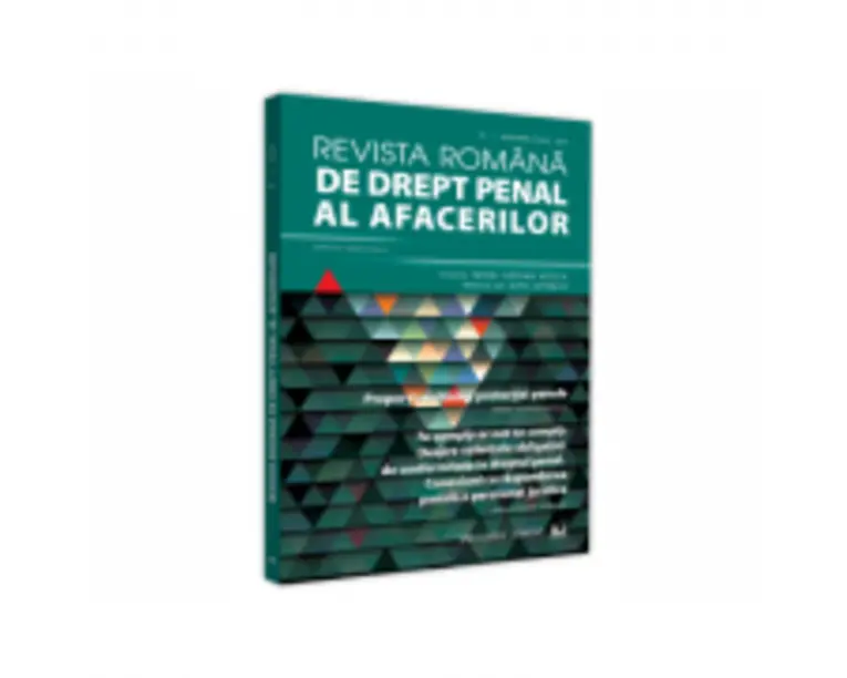 Revista romana de drept penal al afacerilor nr. 1/2021