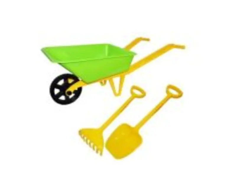 Roaba cu Lopata si Grebla, verde